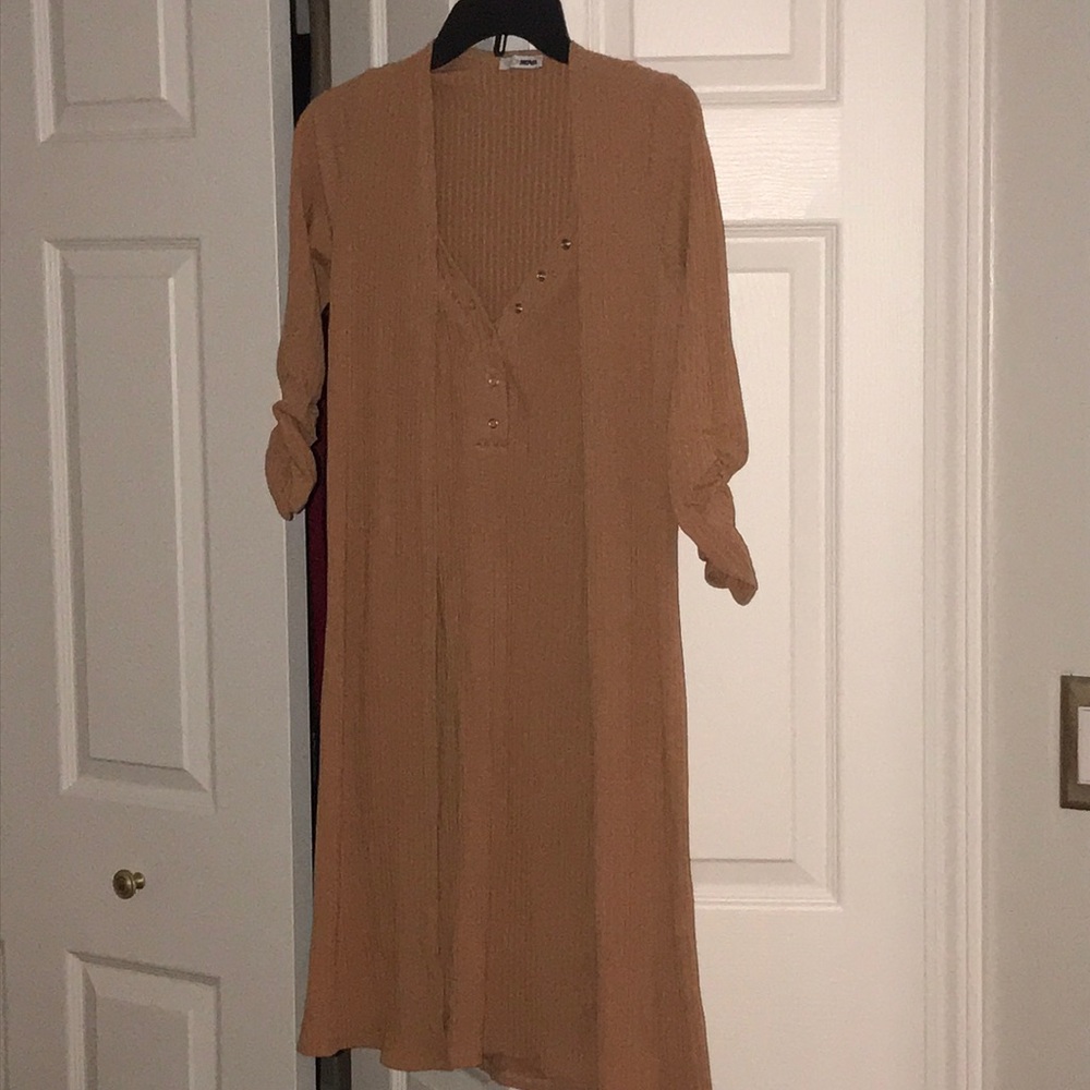 Cardigan and dress set size small